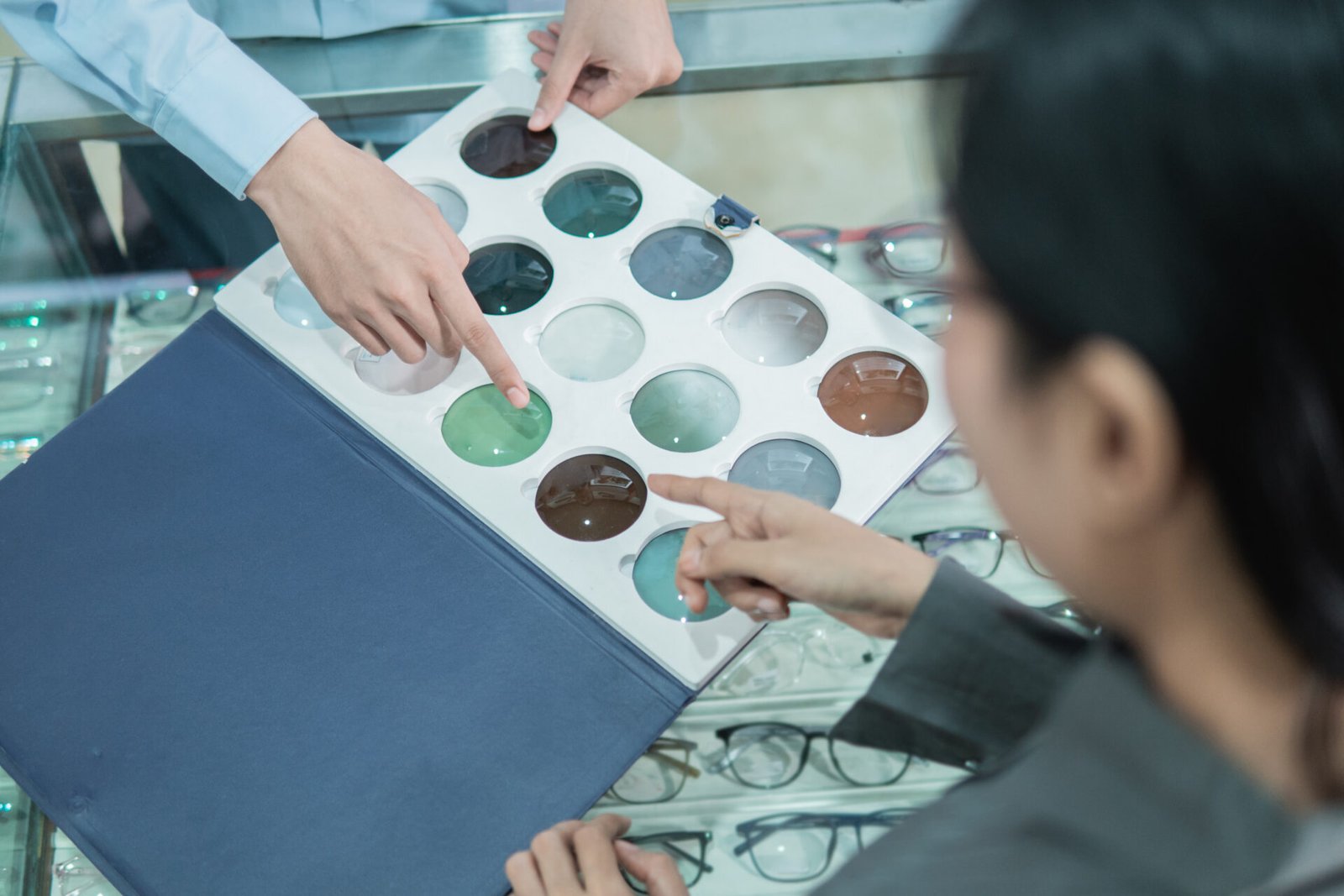 Premium polarized lenses supplier offering global eyewear solutions with acetate frames and UV protection.